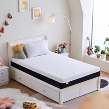 Twin Size Mattress 6 Inch Gel Memory Foam Mattresses Medium Firm Cool Sleeping