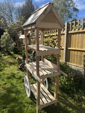 Candy Cart Display Stand for Cupcakes, Wedding, Party, Wooden Height 72 Inches