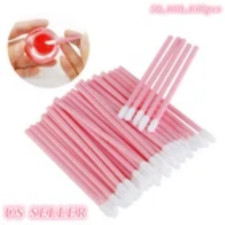 50 Disposable Lip Brush Set Gloss Lipstick Wands Applicator Makeup
