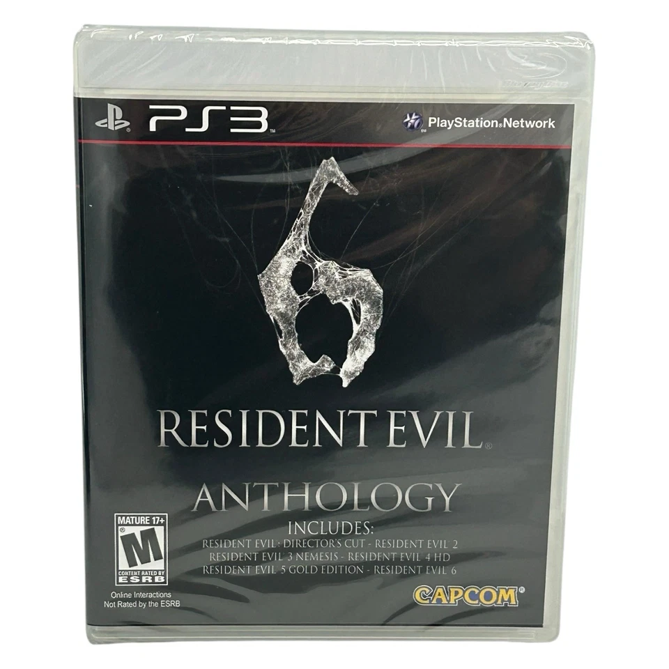Resident Evil 6 Anthology (Sony PlayStation 3, 2012) PS3 New Sealed Slipcover - Image 4 of 4