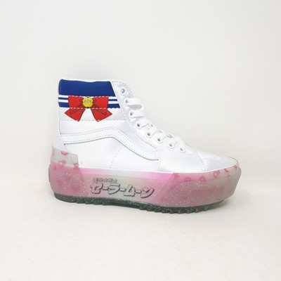 Vans Pretty Guardians Sailor Moon Sk8-Hi Stacked Platform Shoe Sneaker Womens US