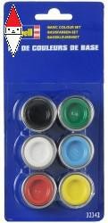 ACRILICO MODELLISMO REVELL BASIC COLOUR SET
