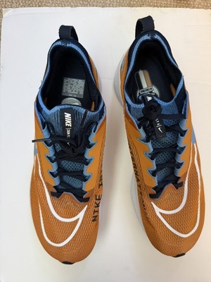 Nike Zoom Fly 4 Premium Running Shoes Mens Size 13 Light Curry Blue DO9583-700