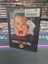 CIB Home Alone (Sega Genesis, 1992) Complete *TESTED*