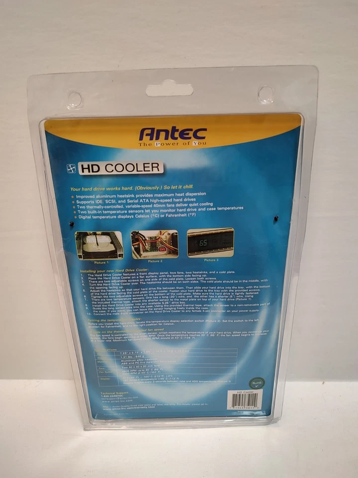 Antec HD Cooler With Digital Temperature Display - Image 4 of 4