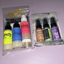 Tim Holtz Distress Oxide Spray Lindy’s Stamp Gang Glitz Spray Set