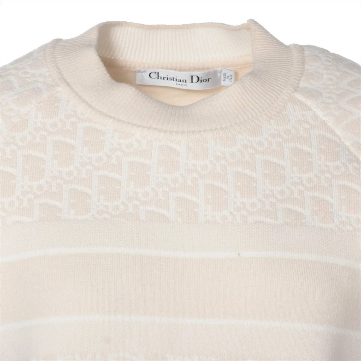 Christian Dior Oblique Polyester Basic knitted fa… - image 4
