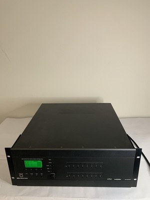 Crestron 8x8 Digital Media Matrix Switcher w/ Cards Cord DM-MD8x8 (6) DMC-HD-DSP