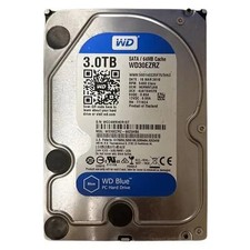 WD Blue 3.0TB SATA / 64MB Cache  WD30EZRZ-00GXCB0 5400RPM Desktop HDD