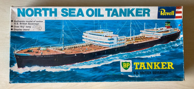Revell H465 North Sea Oil Tanker ''S.S. British Sovereign'' 1:500 ovp von 1977