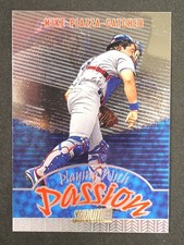 MIKE PIAZZA TOPPS Stadium Club Playing with Passion 1998 #p9