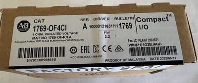 Allen-Bradley 1769-OF4CI CompactLogix Analog PLC Output Module