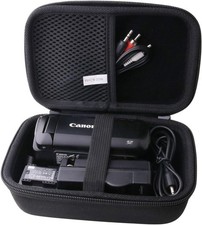 Black EVA Hard Carrying Case for Video Camera Camcorder Travel Storage Zipper