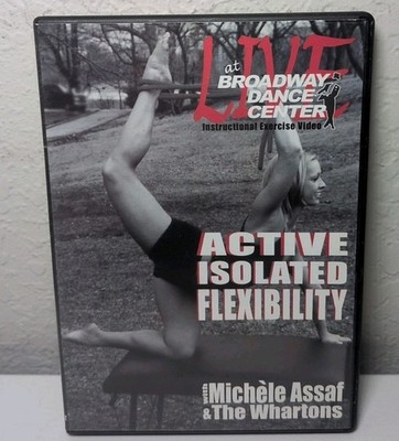 Broadway Dance Center Active Isolated Flexibility Stretching for Dancers DVD R32