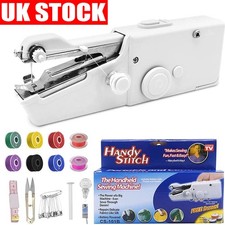 Mini Handheld Cordless Sewing Machine Hand Held Thread Stitch Clothes Portable