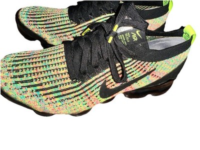 Nike‎ Air Vapormax Flyknit 3 Shoes - Size 7 Nike Air VaporMax Flyknit 3 Shoes Womens Size 7 White Red  main image 2