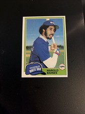 1981 Topps - Harold Baines #347 (RC)