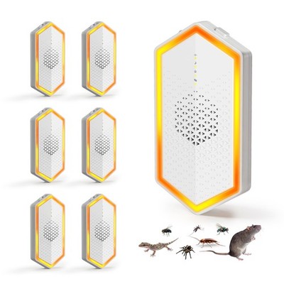 2026 Upgraded Ultrasonic Pest Repeller for Pest Control, 4-Mode Indoor Mouse ...