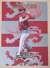 2025 Panini Crusade Jarlin Susana #26 Gold Foil Washington Nationals Prospect