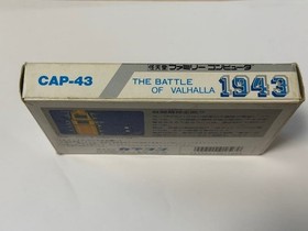 1943 The Battle of Valhalla Famicom Japan Boxed No Manual Untested