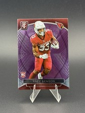 2024 Panini Totally Certified - Rookies Trey Benson #169 Mirror Purple (RC)