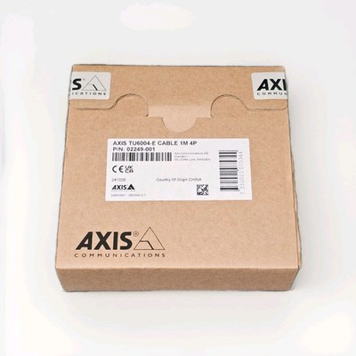 AXIS TU6004-E Kabel 1 m für AXIS Serie F Kameras - 4er Pack - *werkseitig versiegelt*