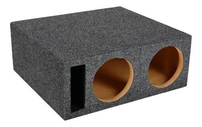Rockville SDD65 Dual 6.5'' Vented Sub Box Enclosure fits Sundown SA6.5 Subwoofers