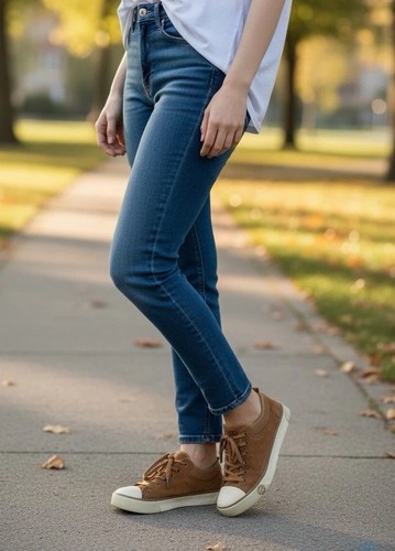 UGG Australia Evera Chestnut Suede Shearling Lined Sneakers - Women’s 8