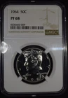 1964 Kennedy Half Dollar "NGC PF68"