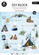 Studio Light Essentials DIY Block Paper 32/Pkg-Nr. 60, Winter Scene