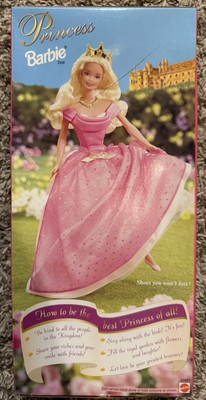 1998 Princess Barbie Doll Your First Royal Princess VINTAGE Mattel