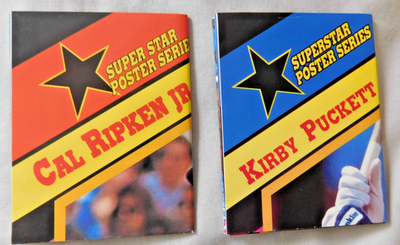 #ad Starting Lineup Poster Pick one 11x14 fold out $1.00