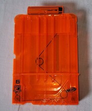 Nerf N-Strike Elite Orange Ammo 6 Dart Magazine Cartridge Streamline Clip C-044A
