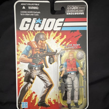 Hasbro 2012 G.I. Joe Club Exclusive Topside Navy Security Action Figure