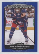 2022-23 O-Pee-Chee Marquee Rookie Blue Border Jake Christiansen #575 2d8
