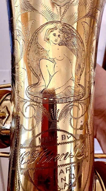 Conn New Wonder Artist Special alto sax GOLD! PLAYER! (1925) VIDEO 