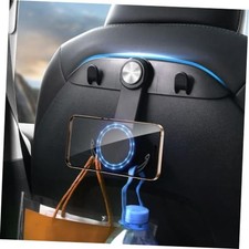 1 Pack Car Seat Hooks Magnetic Phone Holder for Tesla Model Matte Black