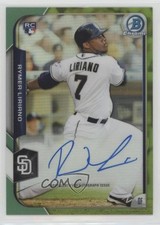 2015 Bowman Chrome Rookie Green Refractor 18/99 Rymer Liriano #BCAR-RL Auto n5x