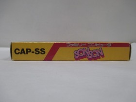 NES -- SON SON -- 2D Action. Box. Famicom, JAPAN Game. 10329