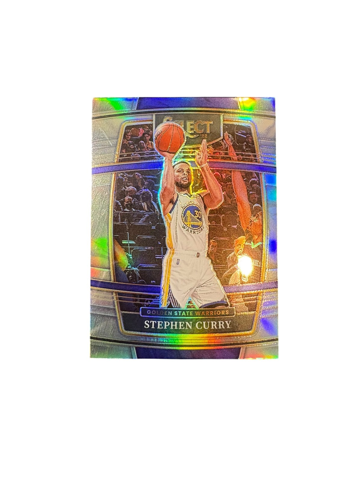 2021-22 STEPHEN CURRY SELECT SILVER PRIZM - #94 WARRIORS