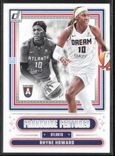2025 Donruss WNBA #4 Rhyne Howard Franchise Features Atlanta Dream (E)