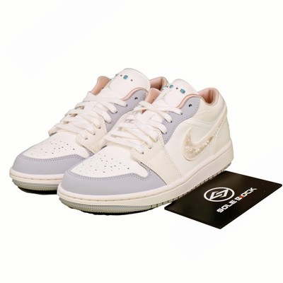 Air Jordan 1 Low  Sail/Soft Pearl  IH7323-100 Women's Size