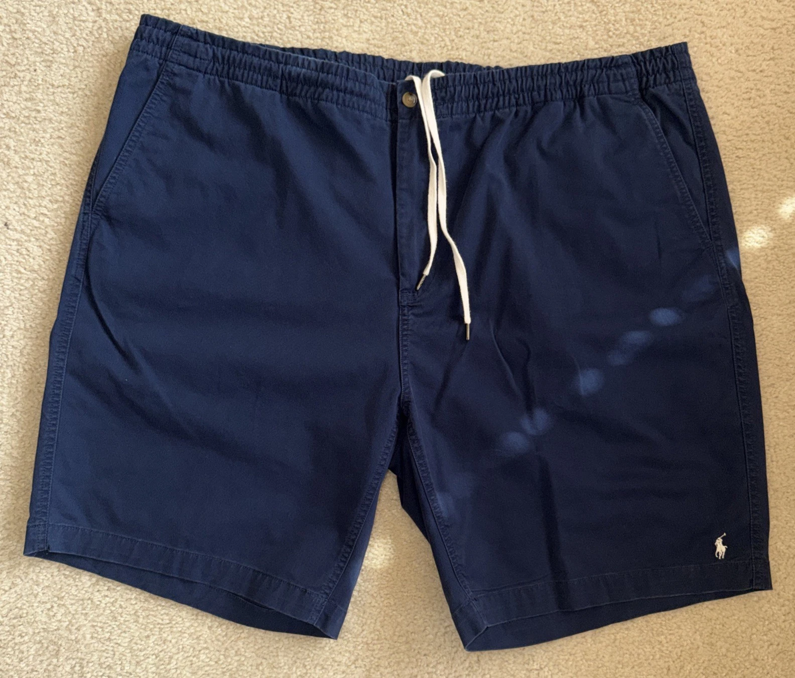 Polo Ralph Lauren Men’s Classic Fit Prepster Shorts Navy Blue 2XLT