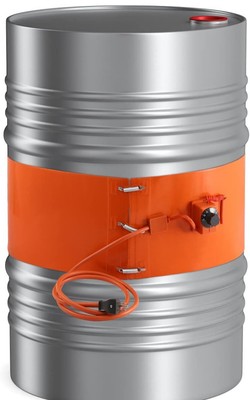 Metal Drum Heater 110V Pail Heating Band 55 Gal Barrel 10x70in 2000W Oil Heater