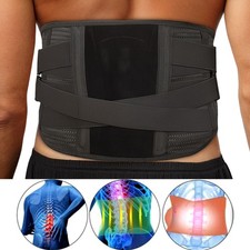 Back Support Lower Back Pain Relief Lumbar Brace Support Belt for Men and Women
