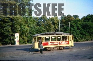 35mm Slide WEST GERMANY KEVAG Koblenz Tram Strassenbahn 1964 Original