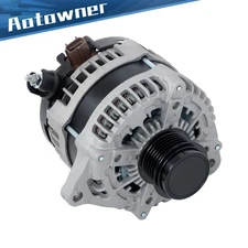 Alternator For Ford F-150 15-16 V6 2.7L 225A 12V CW 6-Groove Decoupler Pulley