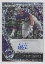 2021 Panini Prizm Draft Picks Circles Wyatt Hubert #DPA-WHU Auto 05ky