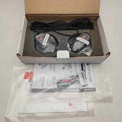 POLYCOM Expansion Microphones (2200-16155-001) for SoundStation2 - Pack of 2
