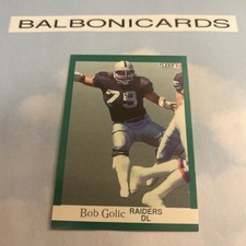 1991 Fleer - #108 Bob Golic Raiders NM+ Free Shipping!